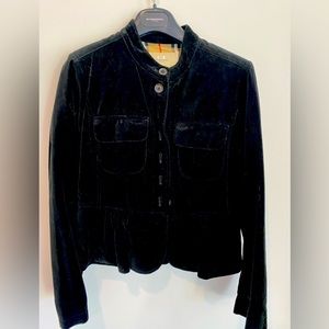 Burberry Velvet Coat